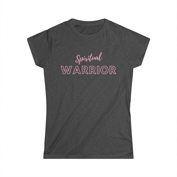 Spiritual Warrior With Third Eye Women's Softstyle Tee - Image 3