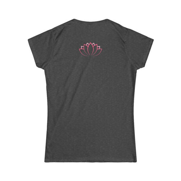 Spiritual Warrior with Lotus Flower Women's Softstyle Tee - Image 4