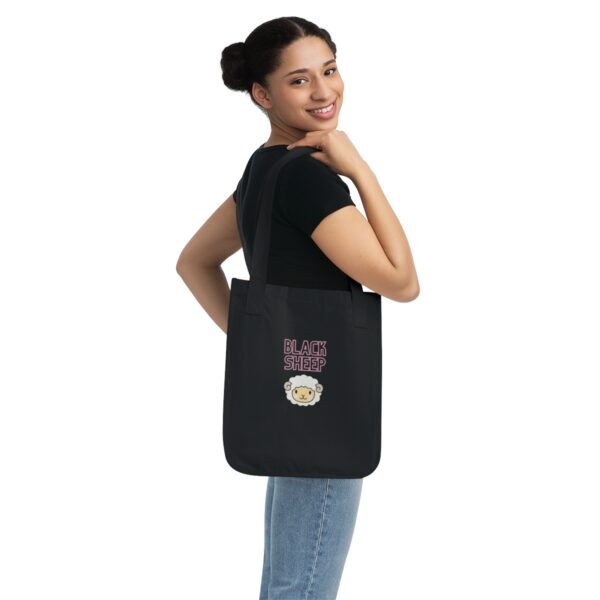 Black Sheep Organic Canvas Tote Bag - Image 4