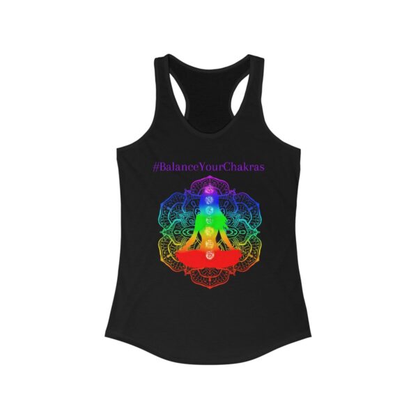 #BalanceYourChakras Ideal Racerback Tank