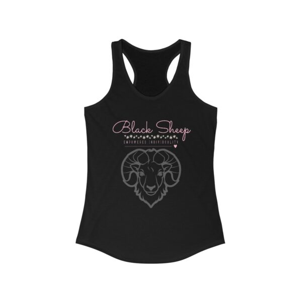 Black Sheep Empowered Individuality Women's Ideal Racerback Tank