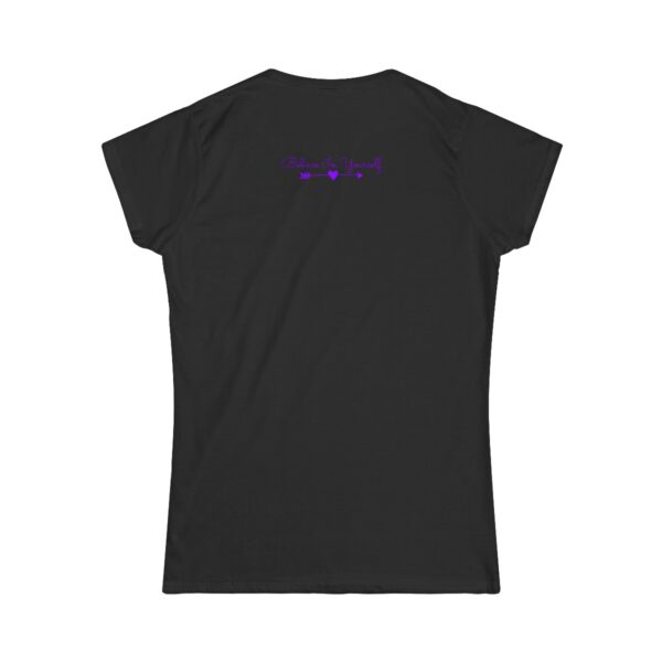 Balance Your Chakras- Believe In Yourself Women's Softstyle Tee - Image 2