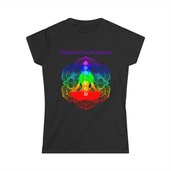 #BalanceYourChakras Women's Softstyle Tee