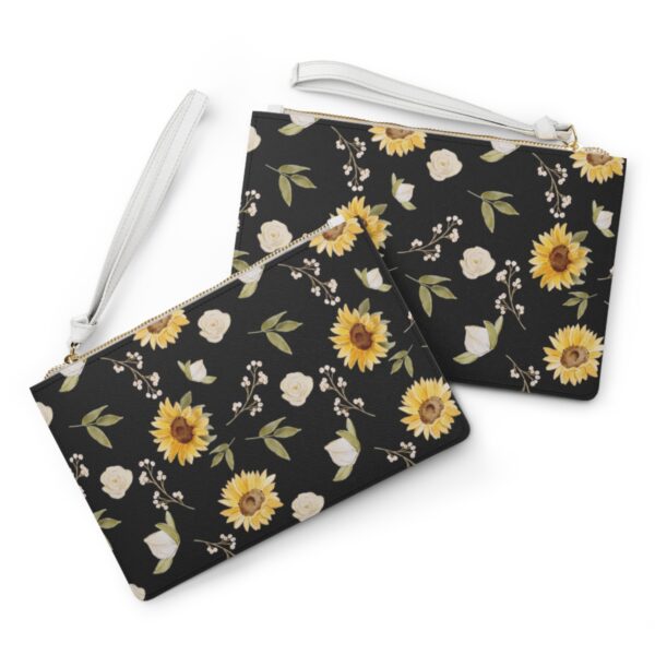 Perfect Sunflower Clutch Bag - Image 3