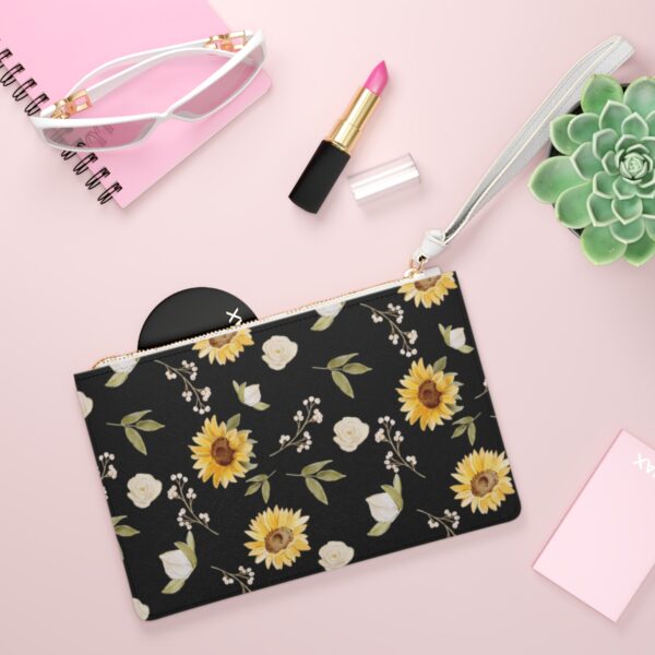 Perfect Sunflower Clutch Bag - Image 4