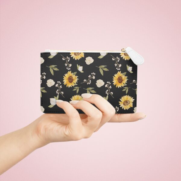 Perfect Sunflower Mini Clutch Bag - Image 4