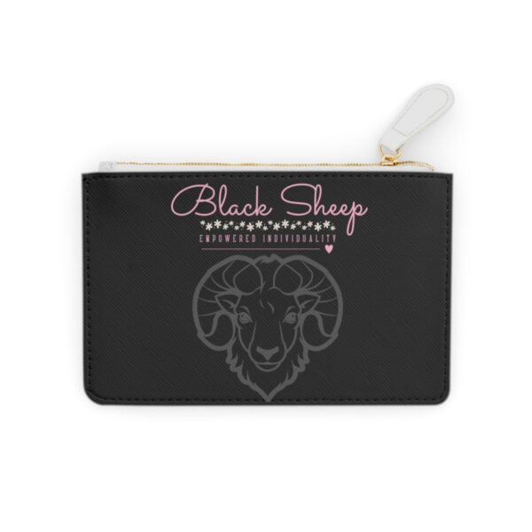 Black Sheep Empowered Individuality  Mini Clutch Bag