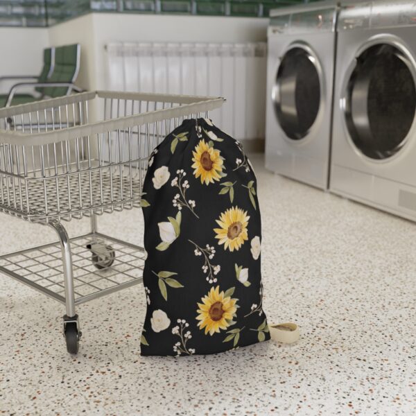 Perfect Sunflower Laundry Bag - Image 3